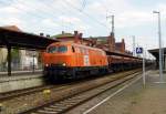 Am 05.07.2014 kam die  225 099 (17) von der BBL aus Richtung Berlin nach Stendal und fuhr weiter in Richtung Hannover.