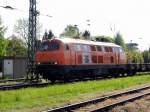 Am 05.05.2015 kam die 225 100-7  Lok 16 von der BBL  LOGISTIK aus Richtung Hannover nach Stendal   .