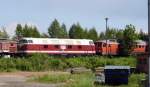 Am 30 .05.2015 stand die  118 786-0 von der MEG 208 im RAW Stendal bei Alstom Lokomotiven Service GmbH .