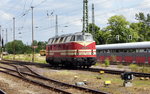 Am 26.06.2016 kam die 228 321-6 von der CLR nach Stendal und fuhr weiter nach  Magdeburg .