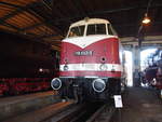 Am 07.07.2018 stand die 118 692-3 von DB Museum Nürnberg Leihgabe an DLFS - Dampflokfreunde Salzwedel e.