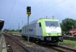 Am 24.06.2014 kam 285 119-4 von der CAPTAIN aus Richtung Magdeburg nach Stendal und fuhr den Tanken .