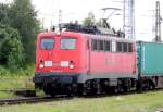 Am 15.08.2014 kam die 140 876-4 von der EGP aus Richtung Salzwedel nach Stendal und fuhr weiter in Richtung Magdeburg .