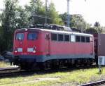 Am 2.09.2014 kam die 139 285-1 von der EGP aus Richtung Salzwedel nach Stendal und fuhr weiter in Richtung Magdeburg .