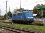 Am 7.10.2014 kam die   140 038-0 von der Press Lz aus Richtung Magdeburg nach Stendal .