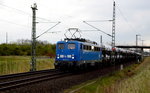 Am 27.04.2016 kam die 140 041-5 von der Press aus Richtung Stendal und fuhr weiter in Richtung Hannover .