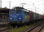 Am 17.09.2017 kam die   140 838-4 von der EGP – Eisenbahngesellschaft Potsdam, aus Richtung Magdeburg nach Stendal und fuhr weiter in Richtung  Salzwedel .