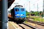 Am 26.05.2018 fuhr die 140 038-0 von METRANS (PRESS) von Leipzig nach Stendal und weiter nach Hamburg .