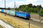 Am 27.06.2018 kam die 140 678-4 von der  EGP – Eisenbahngesellschaft Potsdam, aus Richtung  Salzwedel  nach Stendal .