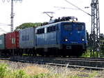 Am 05.07.2018 fuhr die 140 824-4 von der EGP – Eisenbahngesellschaft Potsdam, von Stendal in Richtung Salzwedel .