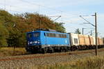 Am 17.09.2018 fuhr die 140 050-3 von der Press von Lübeck nach Borstel .