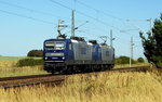 Am 31.08.2016 kamen die 143 567-6 und die 143 573-4 von der RBH aus der Richtung Stendal nach Demker und fuhr weiter in Richtung Magdeburg .