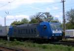 Am 5.05.2014 kam die 185 510-5 von der METRANS aus Richtung Magdeburg nach Stendal und fuhr weiter in Richtung Salzwedel.