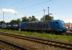 Am 11.07.2014 kam die 185 510-5   von der METRANS aus Richtung Magdeburg nach Stendal und fuhr weiter in Richtung Wittenberge.