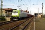 Am 05.05.2015 kam die 185 562-6 von der CAPRAIN aus Richtung Berlin nach Stendal und fuhr weiter in Richtung Hannover .