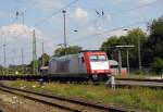 Am 23.08.2015 kam die 185 598-0 von der ITL aus Richtung Magdeburg nach Stendal und fuhr weiter in Richtung Salzwedel .
