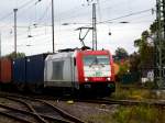 Am 16.10.2015 kam die 185 650-9 von der ITL aus Richtung Magdeburg nach Stendal und fuhr weiter in Richtung Salzwedel .