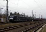 Am 10.03.2016 kam die 185 572-5  von der  CTL Logistik (MRCE Dispolok)  aus Richtung Hannover nach Stendal und fuhr weiter in Richtung Magdeburg .