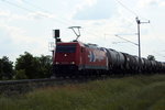 Am 09.06.2016 kam die 185 631-9 von der HGK (RHC) aus Richtung Salzwedel und fuhr weiter in Richtung Stendal .