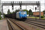 Am 16.06.2016 kam die 185 519-6 von der  CFL Cargo aus Richtung Braunschweig nach Niederndodeleben und fuhr weiter in Richtung Magdeburg .