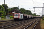  Am 16.06.2016 kam die 185 650-9 von der ITL aus Richtung Magdeburg nach Niederndodeleben und fuhr weiter in Richtung Braunschweig .