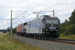 Am 30.06.2016 kam die 185 547-7 von METRANS  (MRCE Dispolok) aus Richtung Wittenberge und fuhr nach Stendal .