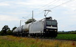 Am 01.07.2016 kam die  185 555-0 von der CTL Logistics (MRCE Dispolok) aus Richtung Salzwedel und fuhr nach Stendal .