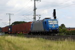 Am 19.07.2016 kam die 185 522-0 von der ITL aus Richtung Stendal und fuhr nach Salzwedel .