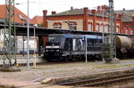 Am 06.08.2016 kam die 185 564-2  von der CTL Logistics (MRCE Dispolok)  aus Richtung Berlin nach Stendal und fuhr weiter in Richtung Hannover .