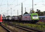 Am 16.09.2016 kam die 185 649-1 von CAPTRAIN aus Richtung Magdeburg  nach Stendal und fuhr weiter in Richtung Salzwedel.