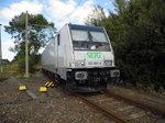 Am 18.09.2016 die 185 681-4 von der SETG (Railpool) in Borstel abgestellt .