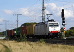 Am 30.09.2016 kam die 185 579-0 von der ITL aus Richtung Stendal und fuhr nach Salzwedel .