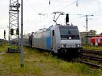 Am 05.06.2017 kamen 185 690-5 und die 185 545-1 und die 185 557-6  von der CTL Logistics GmbH,  (MRCE Dispolok-Railpool)  aus Richtung Salzwedel nach Stendal und fuhr weiter in Richtung Magdeburg.