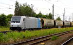 Am 10.06.2017 kam die  185 692-1 von der HSL Logistik GmbH, (Railpool ) aus Richtung Salzwedel nach Stendal und fuhr weiter in Richtung Magdeburg .