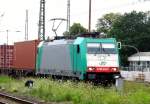 Am 3.08.2014 kam die E 186 245-7 von der ITL aus Richtung Magdeburg nach Stendal und fuhr weiter in Richtung   Salzwedel .
