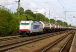 Am 13.05.2015 kam die E 186 238 von der LTE Netherlands B.V., Rotterdam aus Richtung Magdeburg nach Niederndodeleben und fuhr weiter in Richtung Braunschweig .