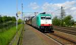 Am 13.05.2014 kam die E 186 246-5 von der ITL aus Richtung Braunschweig nach Niederndodeleben und fuhr weiter in Richtung Magdeburg .
