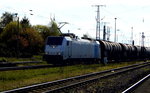 Am 28.04.2016 kam die 186 434-7  von der HSL Logistik (Railpool) aus Richtung Salzwedel nach Stendal und fuhr weiter in Richtung Magdeburg .