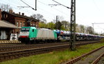 Am 03.05.2016 kam die 186 130-1 von der ITL aus Richtung Magdeburg nach Niederndodeleben und fuhr weiter in Richtung Braunschweig .