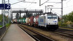 Am 03.05.2016 kam die E 186 182-2 von METRANS (Railpool) aus Richtung Braunschweig nach Niederndodeleben und fuhr weiter in Richtung Magdeburg .