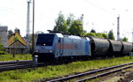 Am 07.05.2016 kam die E 186 271-3 von der HSL Logistik  (Railpool) aus Richtung Salzwedel nach Stendal und fuhr weiter in Richtung Magdeburg .