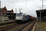Am 25.05.2016 kam die 186 433-9 von METRANS  (Railpool) aus Richtung Magdeburg nach Stendal und fuhr weiter in Richtung Salzwedel .