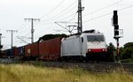 Am 08.07.2016 kam die E 186 137 von der ITL aus Richtung Stendal und fuhr nach Salzwedel .