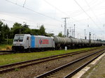Am 29.07.2016 kam die E 186 273-9 von LOTOS (Railpool) aus Richtung Salzwedel nach Stendal und fuhr weiter in Richtung Berlin .