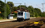 Am 07.09.2016 kam die E 186 271-3 von der   HSL Logistik (Railpool)  aus Richtung Magdeburg nach Niederndodeleben und fuhr weiter in Richtung Braunschweig .