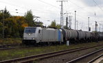 -br-6-186-traxx-f-140-msms2/524339/am-19102016-kam-die-186-434-7 Am 19.10.2016 kam die 186 434-7  von der  HSL Logistik (Railpool) aus Richtung Salzwedel nach Stendal und fuhr weiter in Richtung Magdeburg .