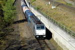Am 24.04.2020 kam die 186 431-3 von der  Retrack GmbH & Co. KG,  (Railpool GmbH  )    aus Richtung  Braunschweig  nach Stendal .
