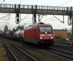 Am 20.11.2014 kam die 101 023-0 von der DB aus Richtung Braunschweig nach Niederndodeleben und fuhr weiter in Richtung Magdeburg .