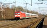 Am 26.02.2015 kam die 101 069-3 von der DB aus Richtung Magdeburg nach Niederndodeleben und fuhr weiter in Richtung Braunschweig .