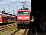 Am 04.07.2017 fuhr  die 112 166  von der  DB Regio AG,  von Salzwedel nach Stendal .